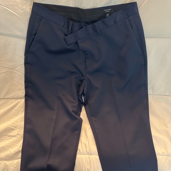 Banana Republic Blue Satin 2 piece suit - Picture 7 of 9